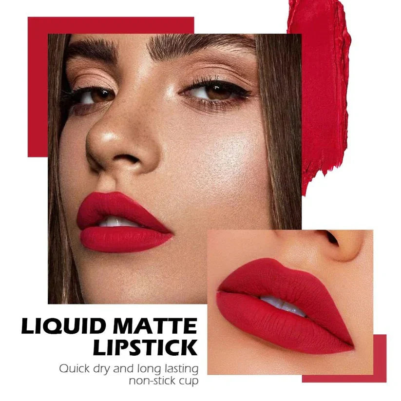 12 Color Matte and Pearlescent Liquid Lipstick Set big sale