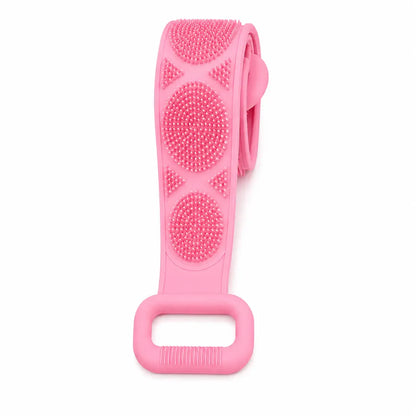 🛁Summer Limited-Time 60% OFF 💦Silicone Bath Brush Double-Sided Exfoliating Back Scrubber