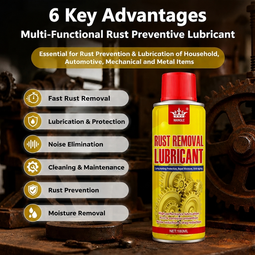 Anti-Rust Lubricant Spray & Rust Remover big sale