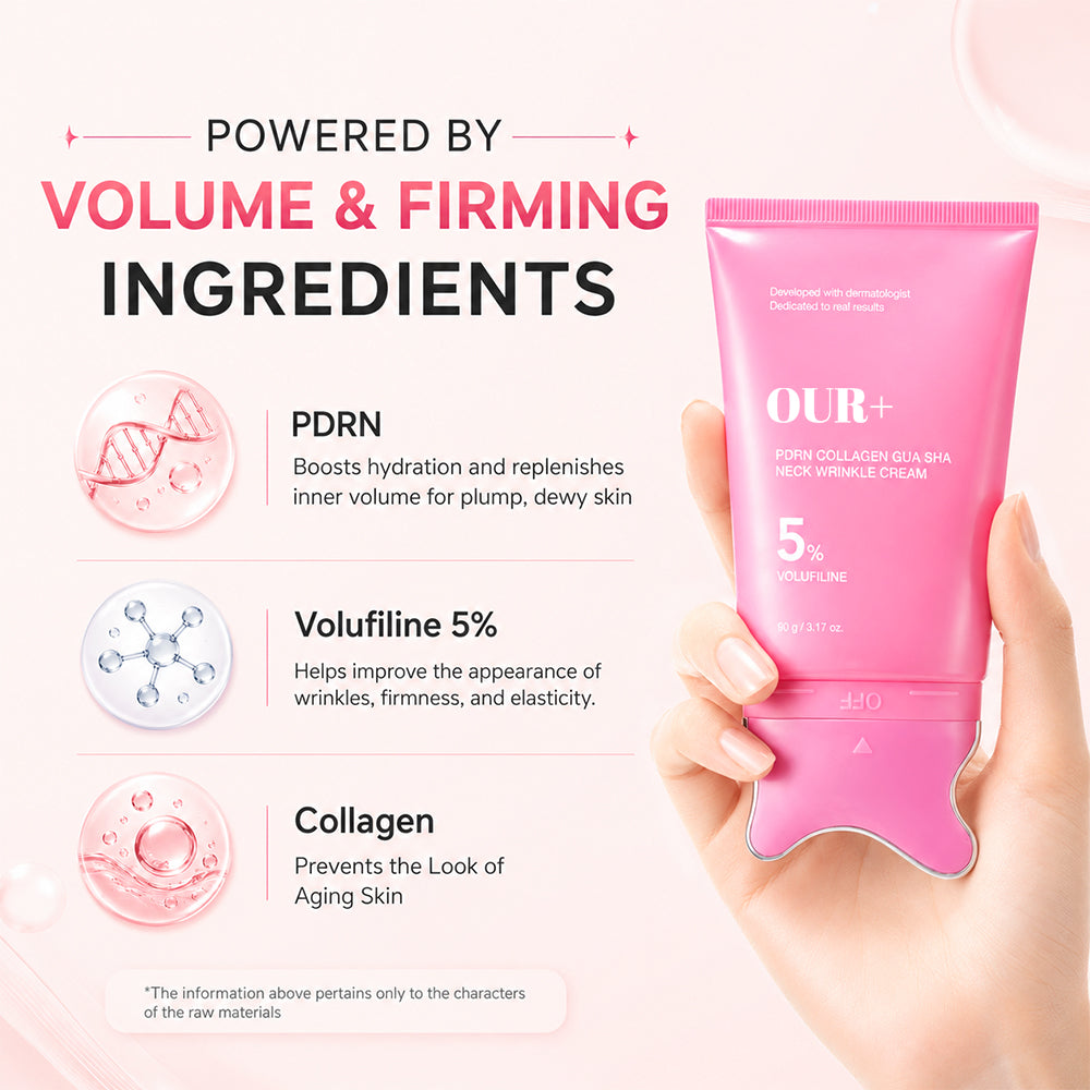 Collagen Gua Sha Neck Wrinkle Cream🥰