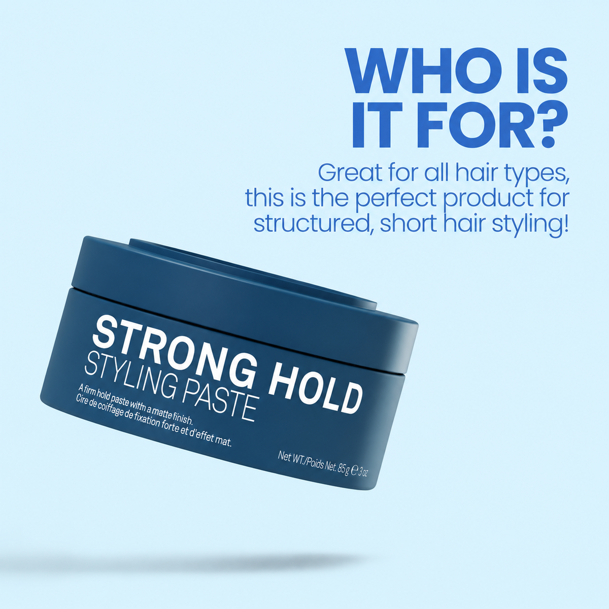 Firm Hold Styling Hair Clay, 3 Oz