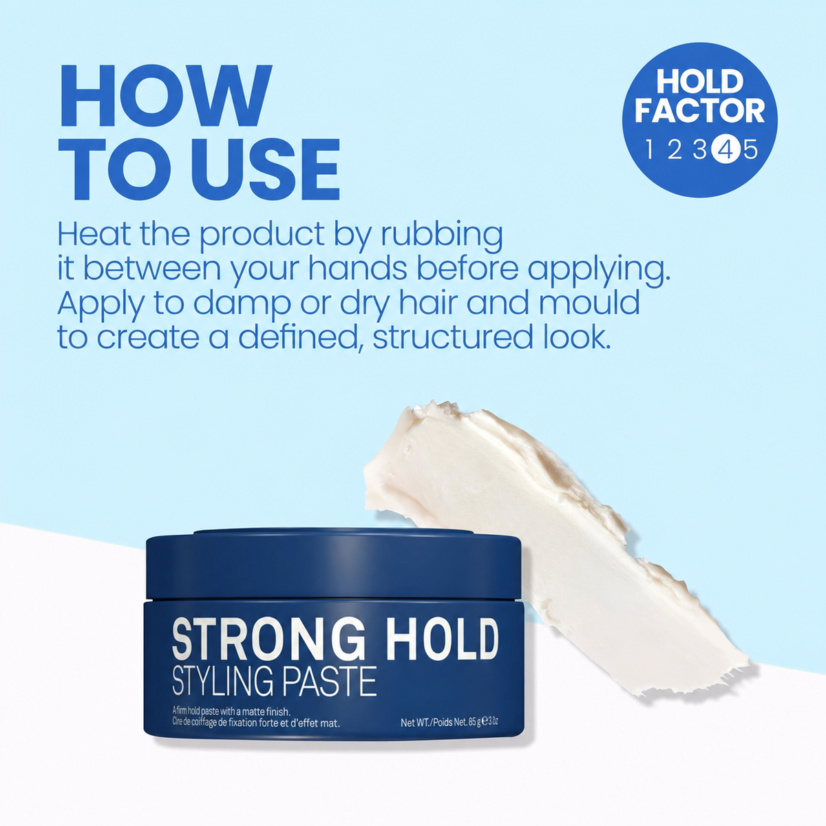 Firm Hold Styling Hair Clay, 3 Oz