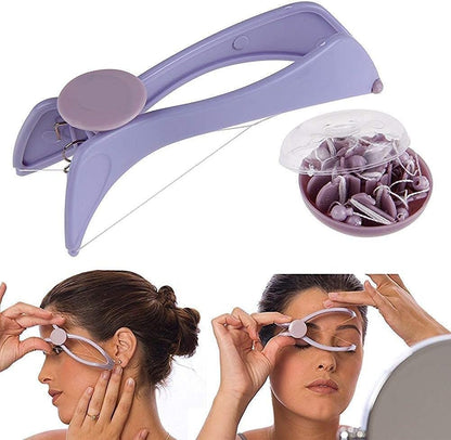 Eyebrow  Hair Threading Removal System Tweezers
