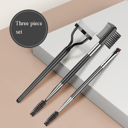 3 Pieces Eyelash Comb Lash Separator Tool Brow Brush Set