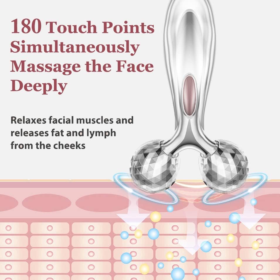 Stainless Steel Gua Sha and Face Roller Set Facial Tool for Face Sculpting