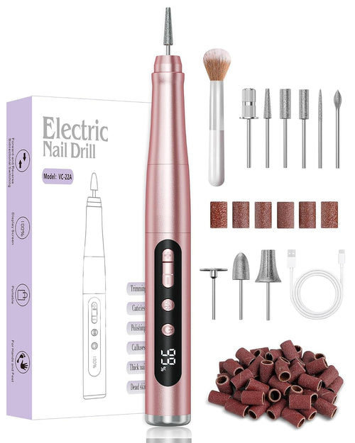 Rechargeable Cordless Nail Drill Art With LCD Display