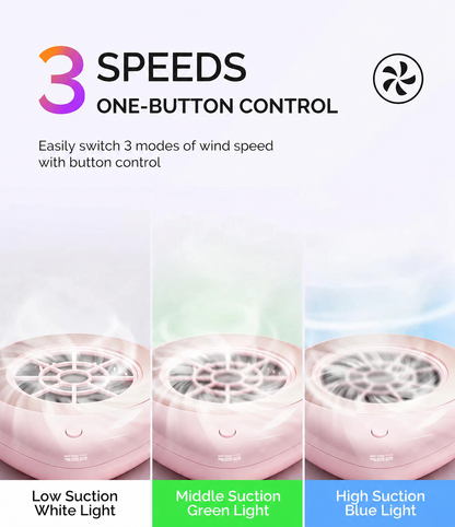 Cordless & Rechargeable Nail Dust Collector