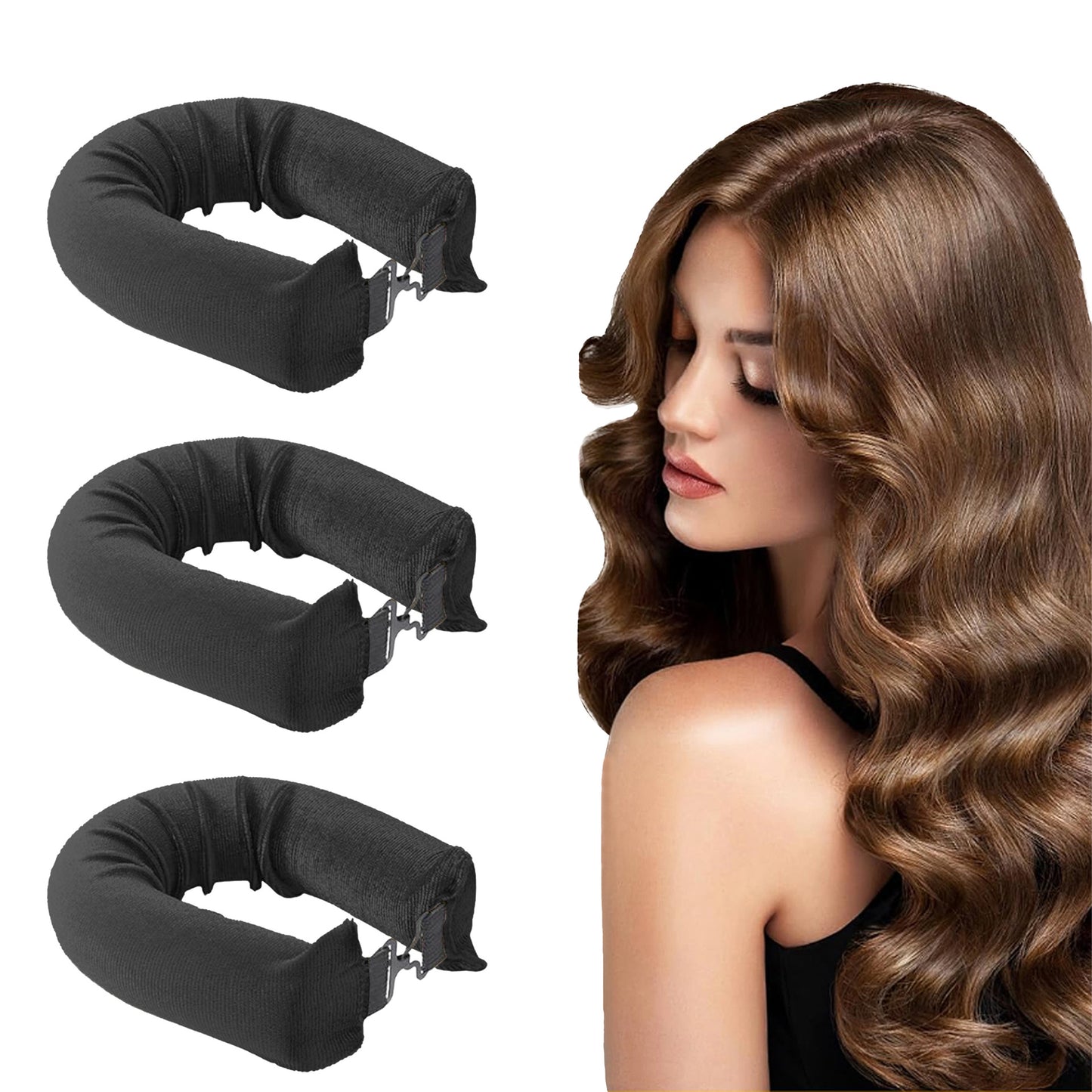 💓Heatless curling headband🔥
