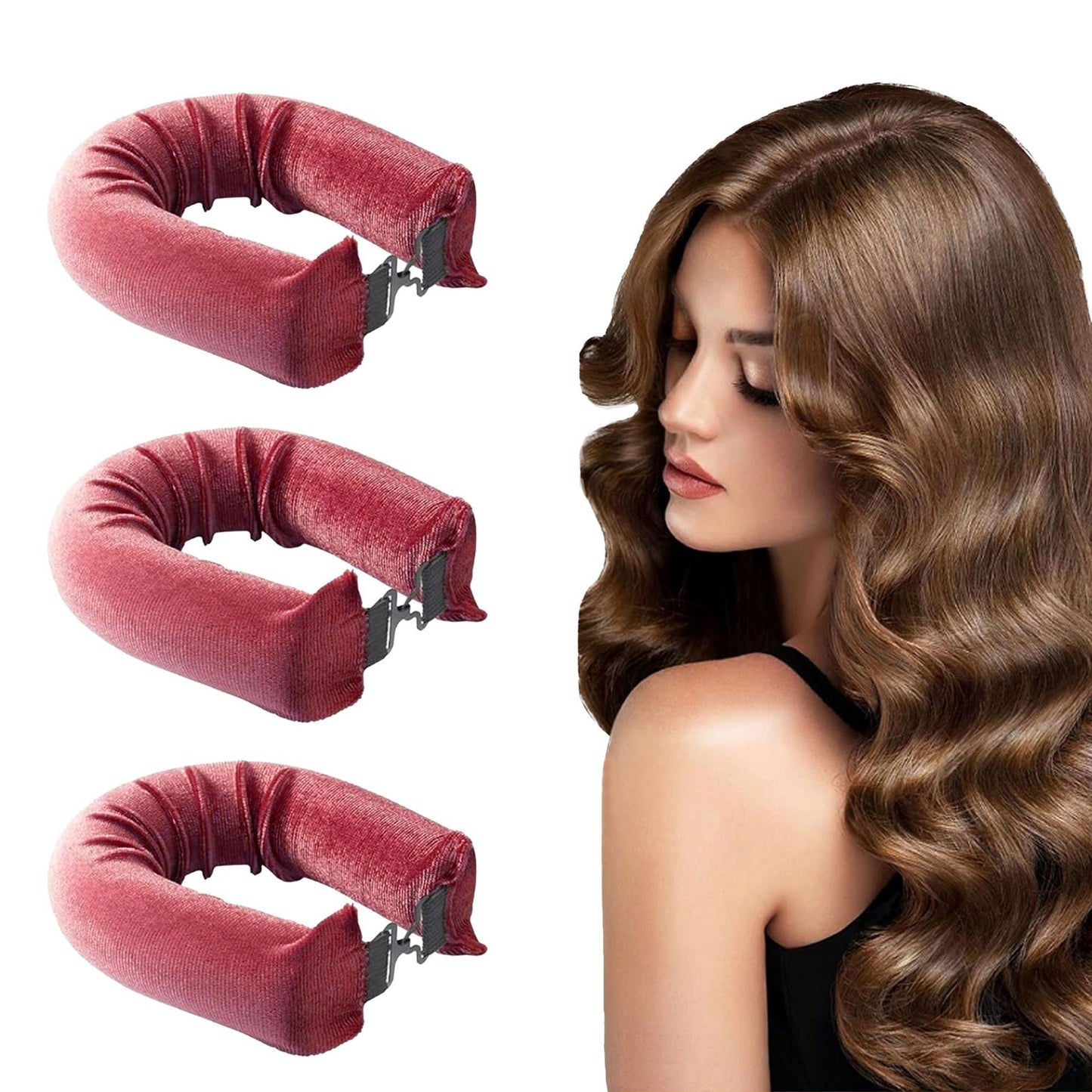 💓Heatless curling headband🔥
