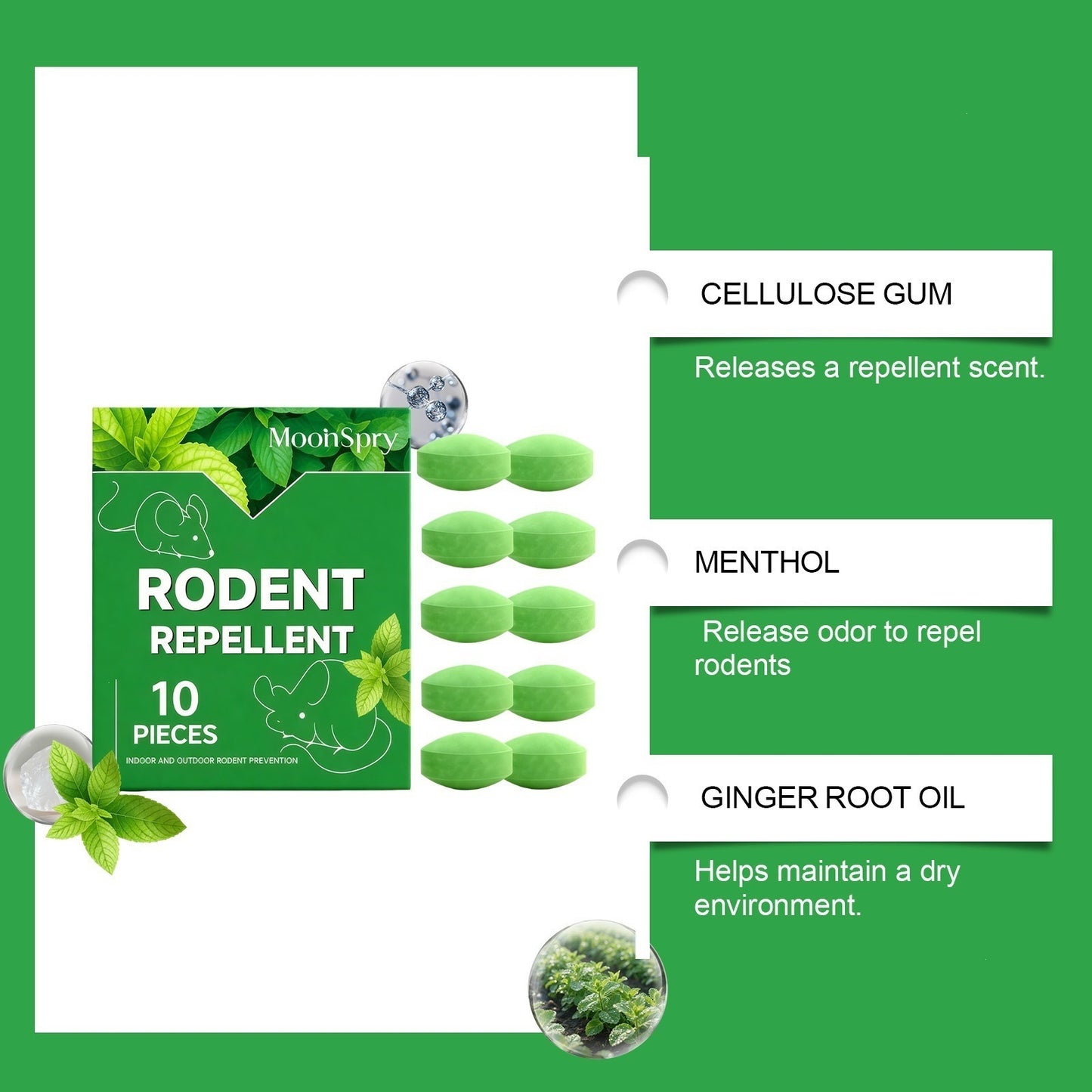 🔥Last Day 50% OFF🔥Long-Lasting Rodent Repellent Balls🐭