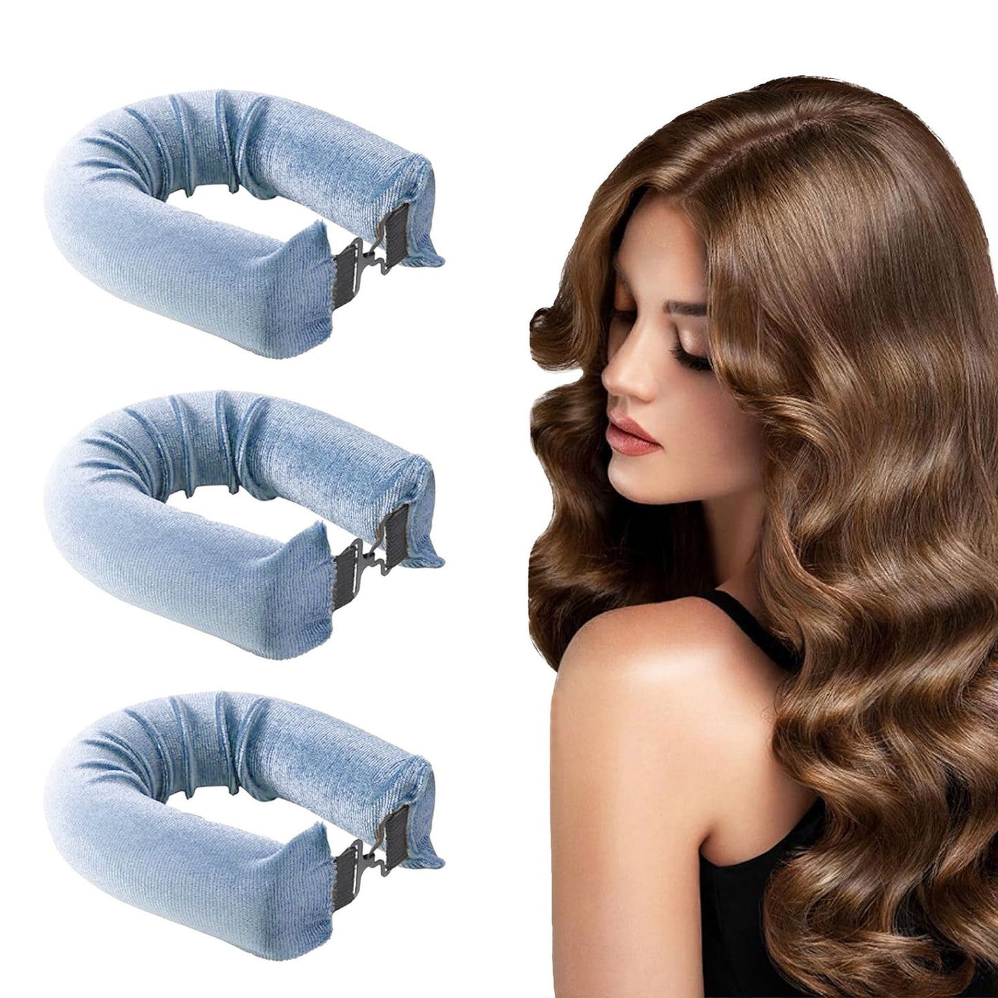 💓Heatless curling headband🔥