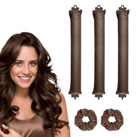 Brown3-pack+ two hair ties