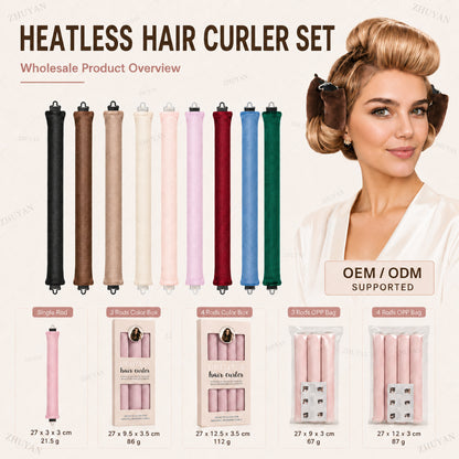 💓Heatless curling headband🔥