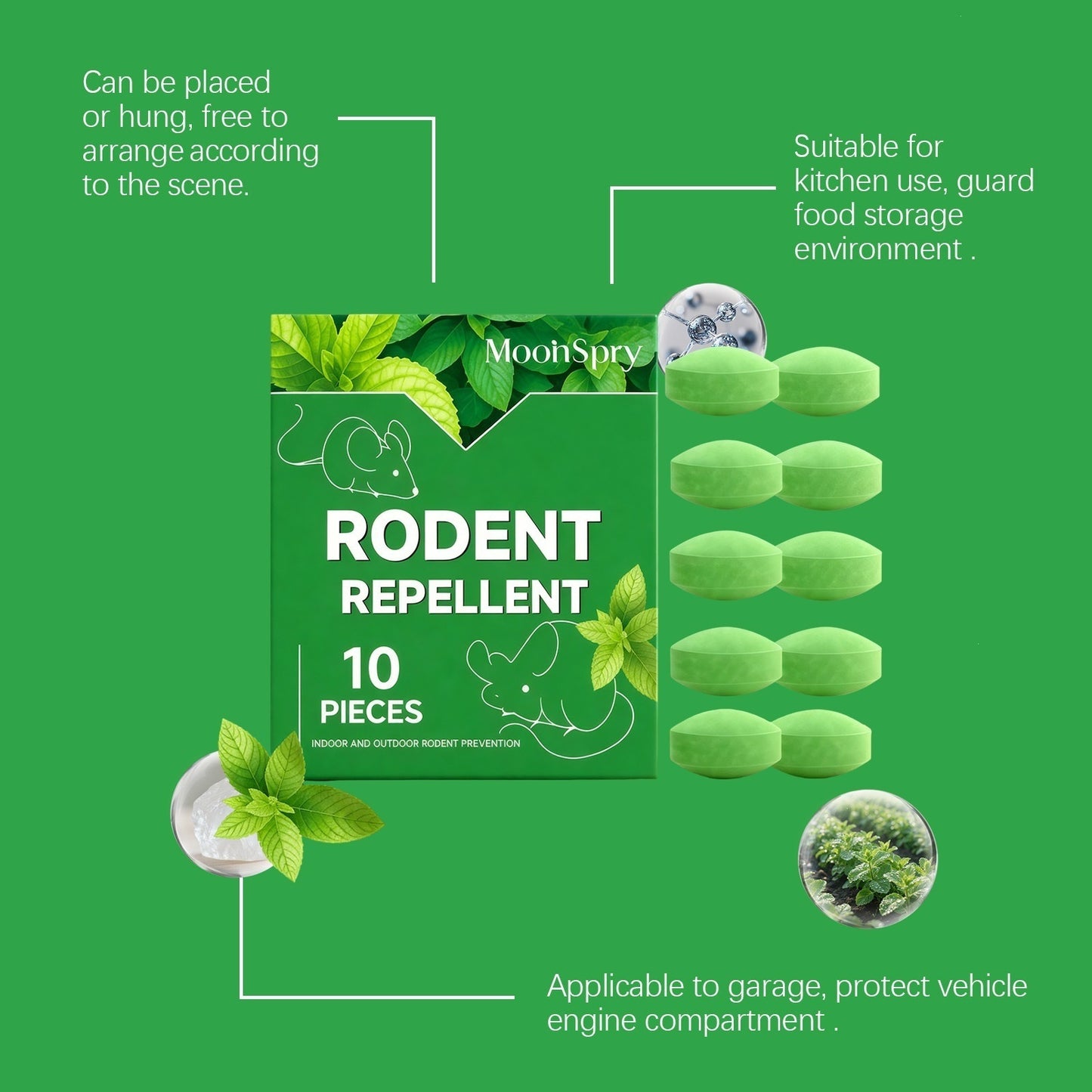 🔥Last Day 50% OFF🔥Long-Lasting Rodent Repellent Balls🐭