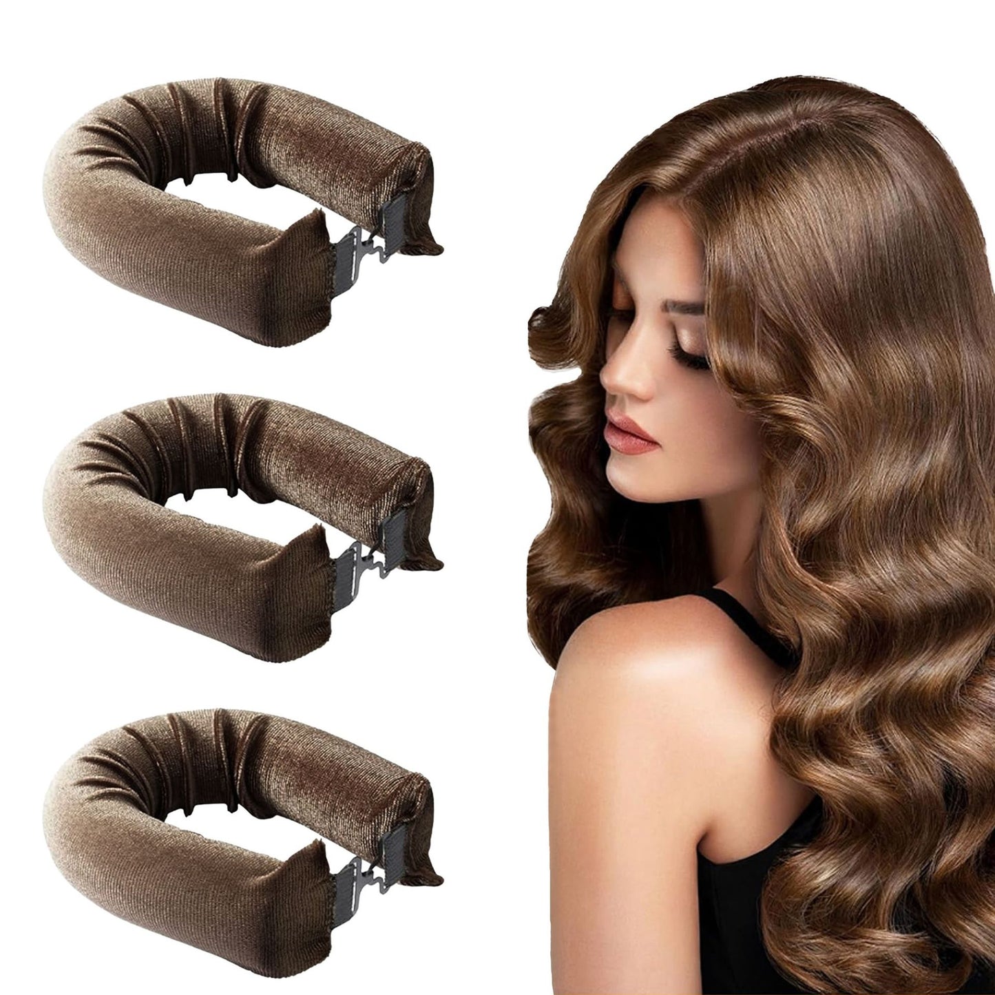 💓Heatless curling headband🔥