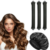 black 3-pack+ Sleep Cap