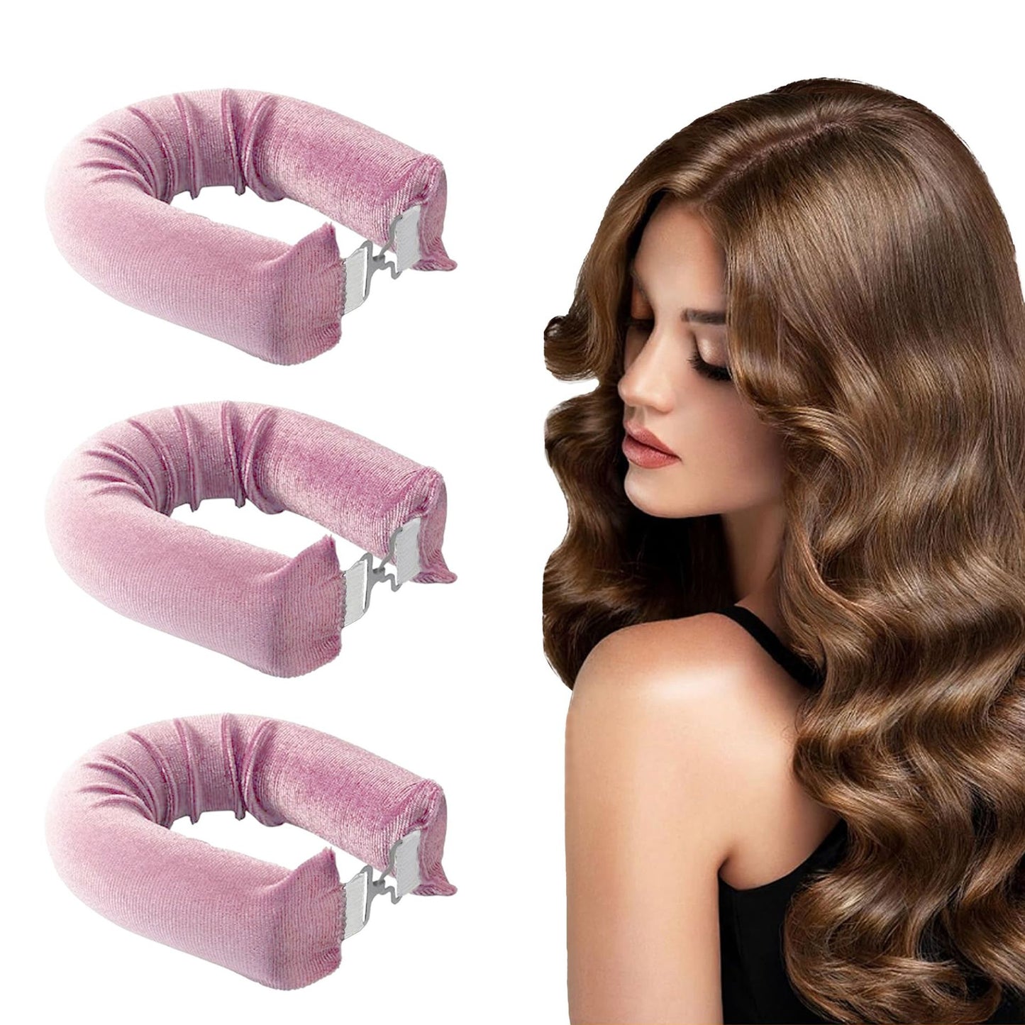 💓Heatless curling headband🔥