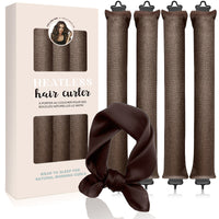 Brown4-pack+silk scarf