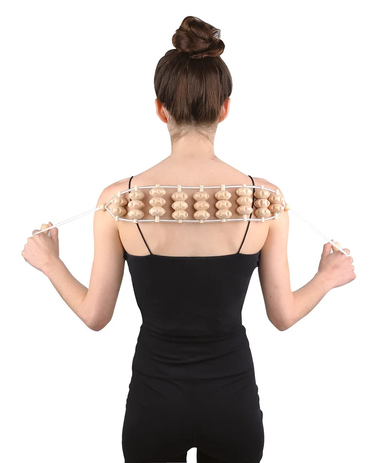 Wooden Rope Body Massager