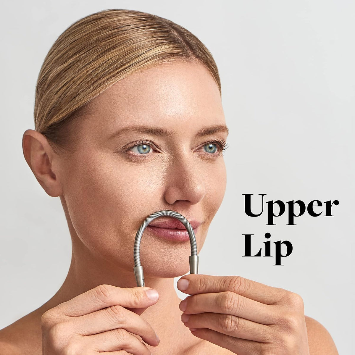 Spring Facial Hair Remover - Removes Hair from Upper Lip, Chin, Cheeks and Neck