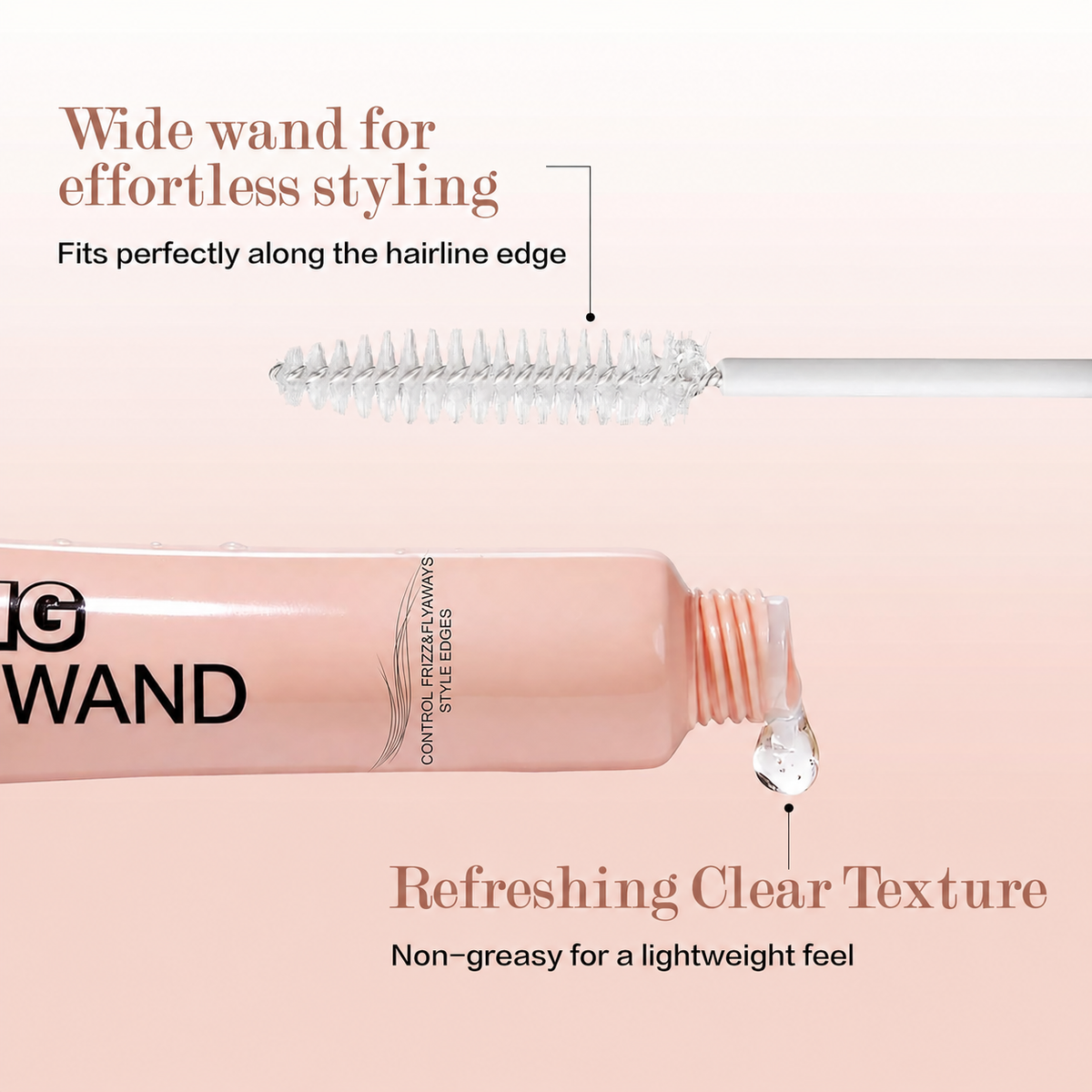 Finishing Stick Taming Wand for Flyaways & Smooth Frizz Hair