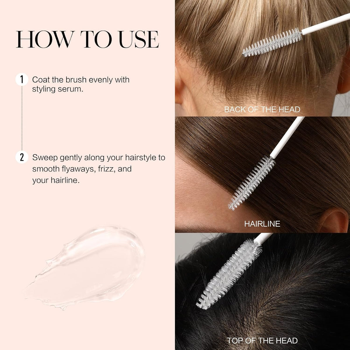 Finishing Stick Taming Wand for Flyaways & Smooth Frizz Hair