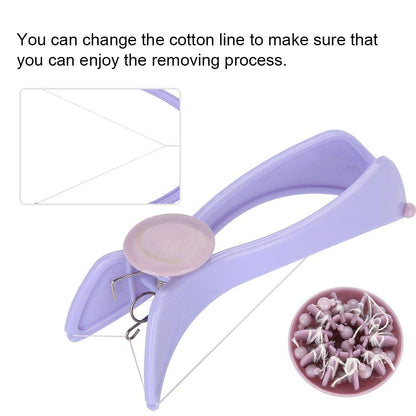 Eyebrow  Hair Threading Removal System Tweezers