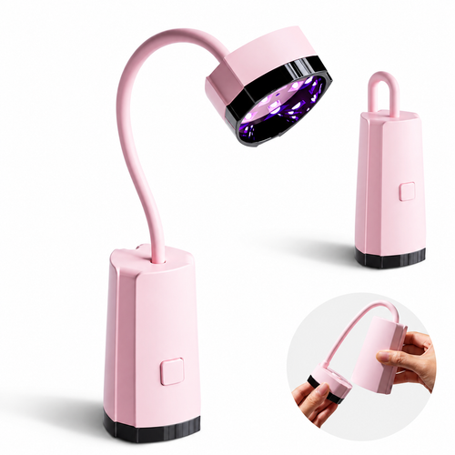Foldable Cordless Motion-Sensor Gooseneck UV Nail Lamp