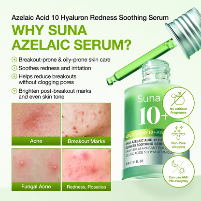 🫧Azelaic Acid 10 Hyaluron Redness Soothing Serum💧 big sale