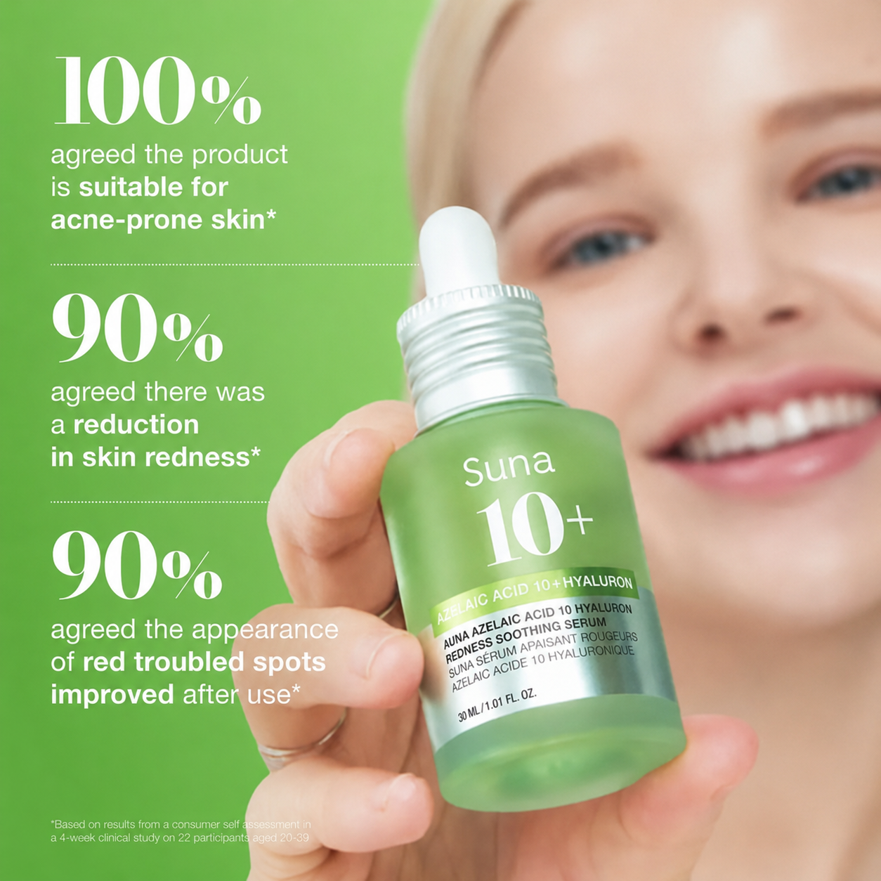 🫧Azelaic Acid 10 Hyaluron Redness Soothing Serum💧 big sale